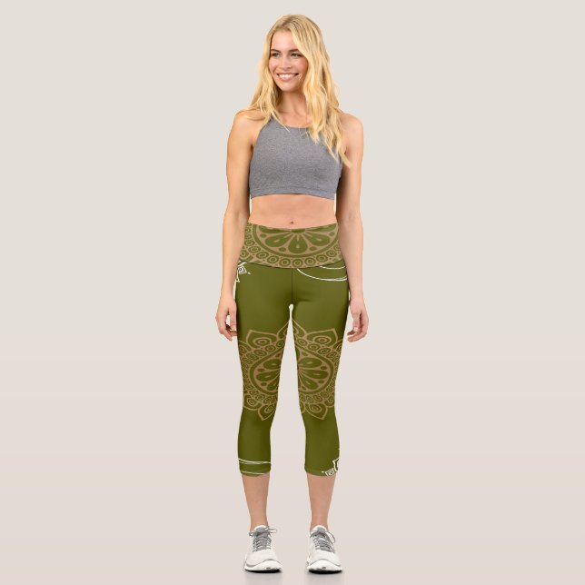Zen Capri Leggings (Front)