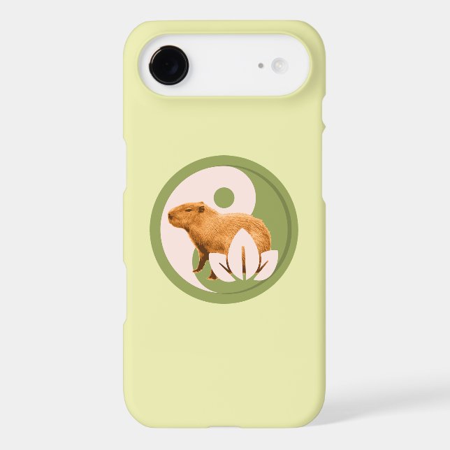 Zen Capybara Yin Yang Peaceful Nature (Back)