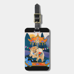 ZEN CARNIVAL Chow - Luggage tag