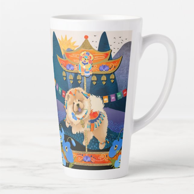 ZEN CARNIVAL  Chow - mug wraparound design (Right)