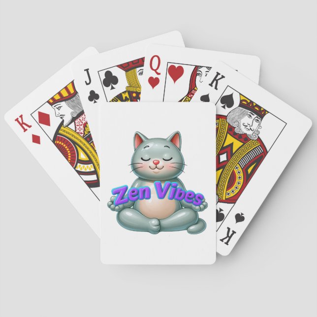 Zen Cat Cards (Back)