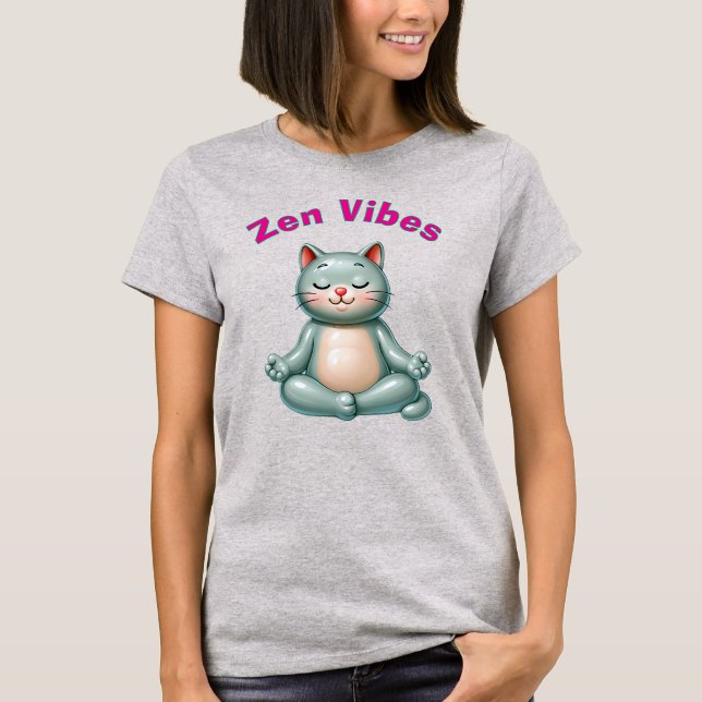 Zen Cat Tee (Front)
