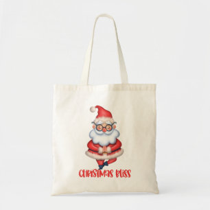 Zen Christmas Santa Tote Bag