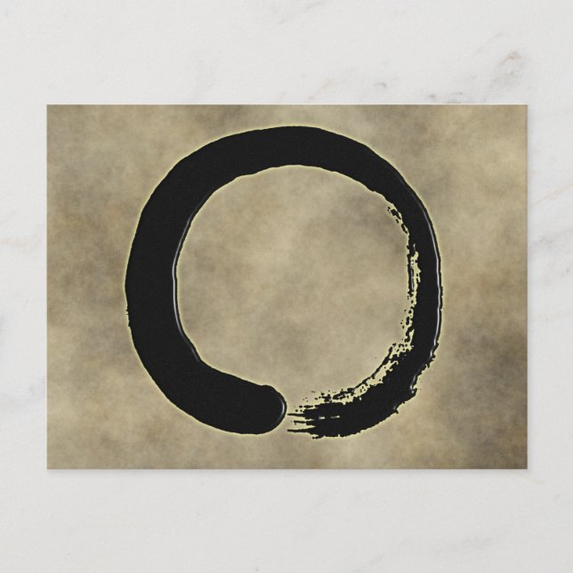 ZEN CIRCLE POSTCARD (Front)