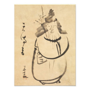 Zen Classics - Gibon Sengai - Tenmangu Photo Print