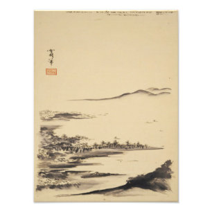 Zen Classics - Sesshu - Autumn Landscape Photo Print