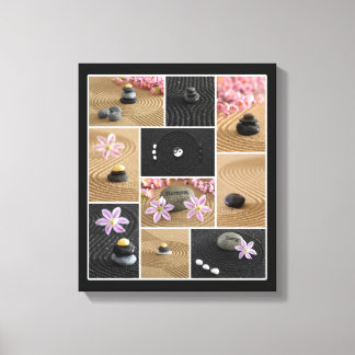 Zen Collage Canvas Print