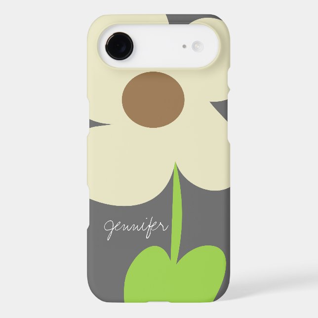 Zen Daisy Personalised iPhone 6/6S Plus Case (Back)