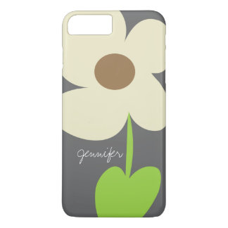Zen Daisy Personalised iPhone 8 Plus/7 Plus Case