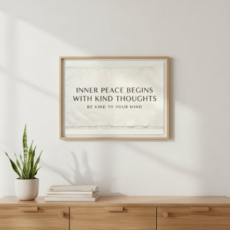 Zen Fabric Texture Mental Health Art Photo Print