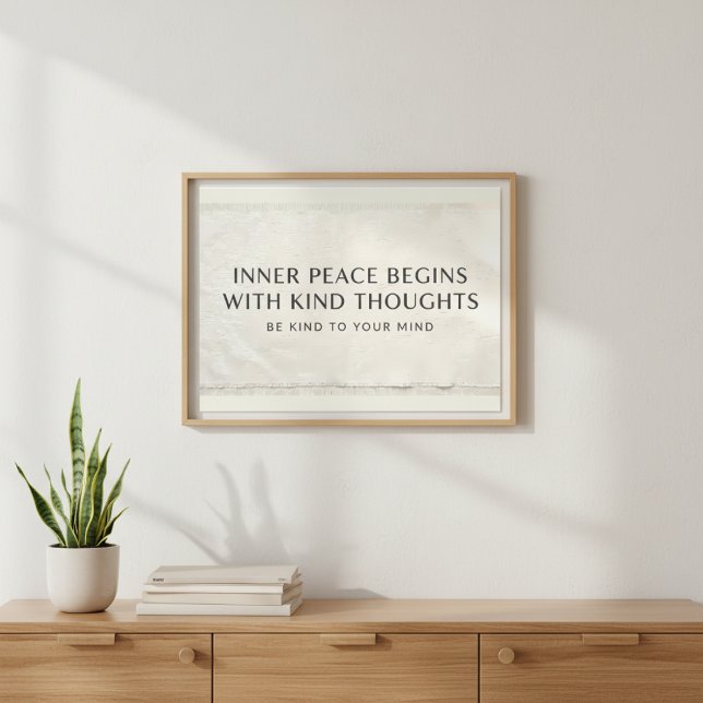 Zen Fabric Texture Mental Health Art Photo Print (Creator Uploaded)