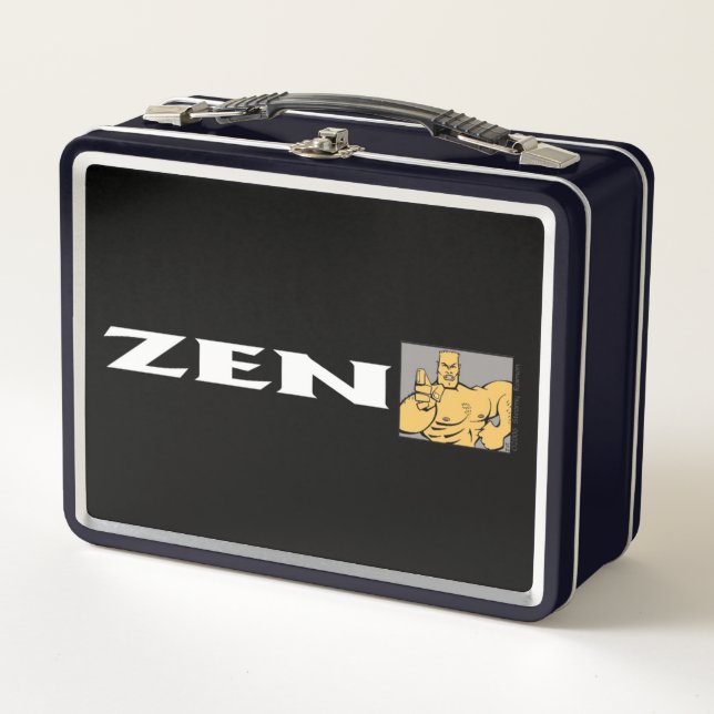 Zen fighter black lunchbox (Front)