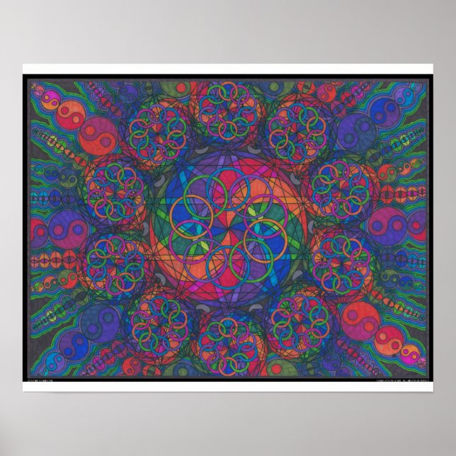 Zen Fire Elemental Print (Front)