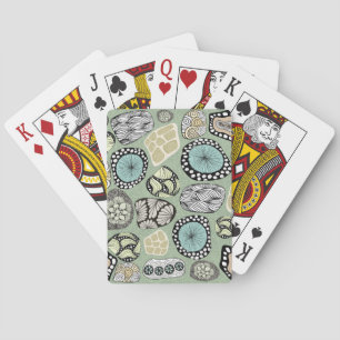 Zen Floral Playing Cards