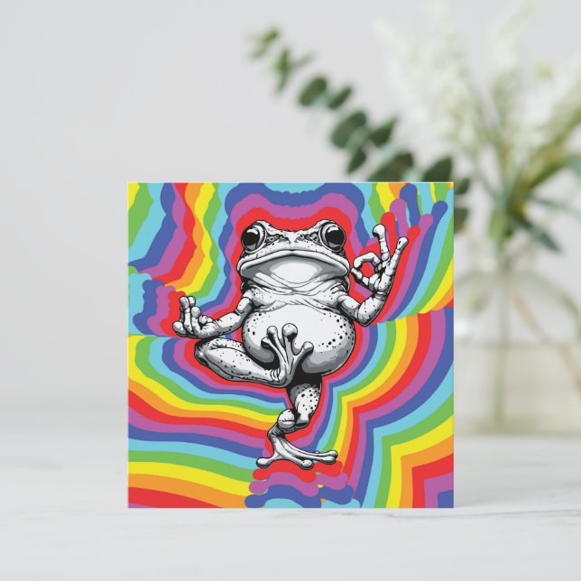 Zen Frog Masterpiece (Standing Front)