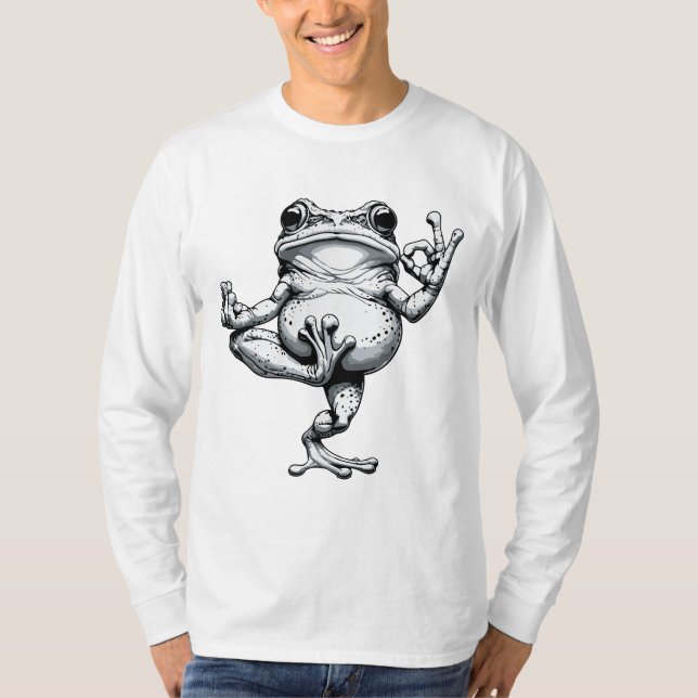 Zen Frog Masterpiece T-Shirt (Front)