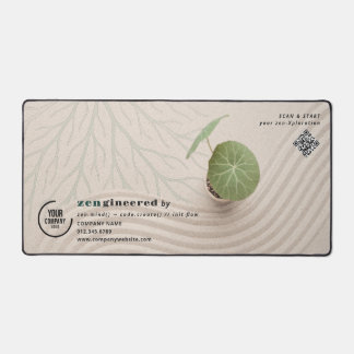 Zen Garden Custom Tech Corporate Client Marketing Desk Mat