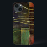 Zen Garden I iPhone 13 Case<br><div class="desc">Wipsy branches stretch against a multicolored background in this piece by Jennifer Goldberger. The light green of the branches contrasts beautifully with the dark colours they are set against. Purchase your copy today.</div>