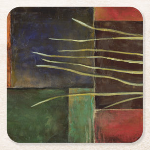 Zen Garden I Square Paper Coaster