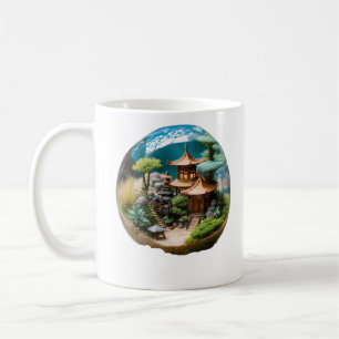 Zen Garden Sphere with Dwarf - Nourish Your Dream Coffee Mug
