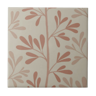 Zen Garden Stems XL 6 minimal botanical Tile