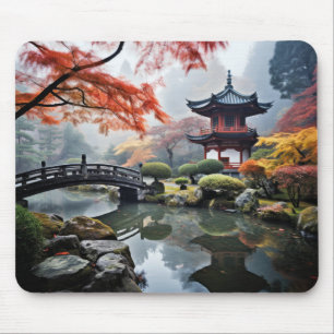 Zen Garden Tranquil Peaceful Nature  Mouse Mat