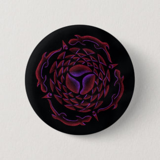 Zen Geckos 6 Cm Round Badge