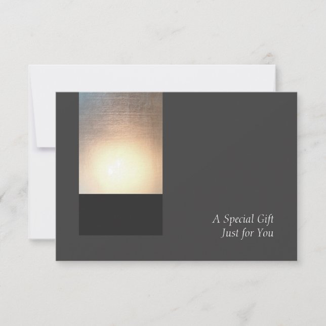 Zen Glow Beauty Wellness Gift Card Announcement (Front)