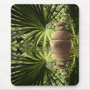 Zen in forest mouse mat