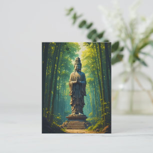 Zen in the Bamboo Grove Postcard