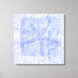 Zen Inspired Beach Theme Starfish Canvas Print