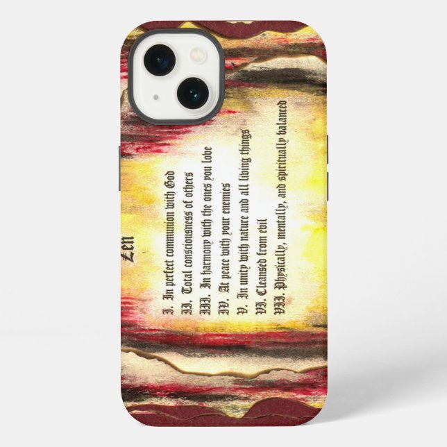 Zen iPhone Case (Back)