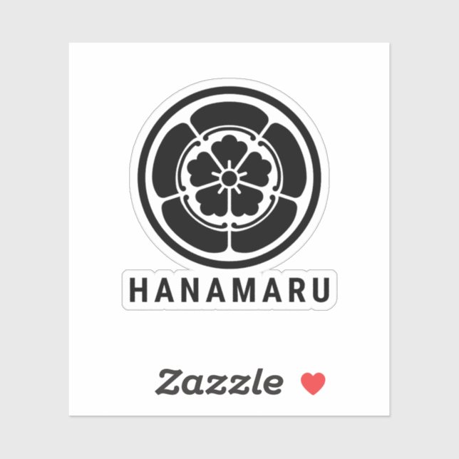 Zen Kamon – Japanese Minimalist Family Crest Desi (Sheet)