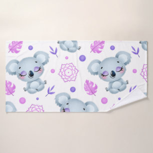 Zen Koala Bath Towel Set