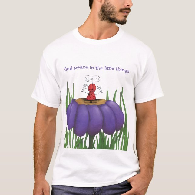 Zen Ladybug T-Shirt (Front)