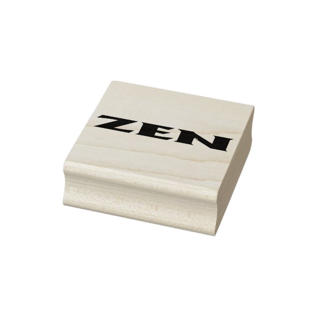 Zen large rubber stamp no handle (Stamp)