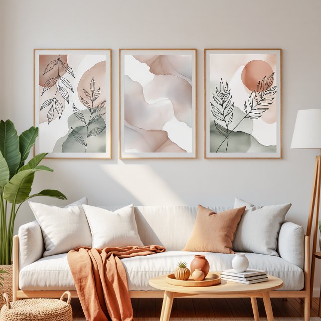 Zen Leaf Zen Minimalist Wall Art (Creator Uploaded)