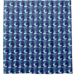 Zen Let Tomorrow's Wind Sail Boat Beach Clouds Shower Curtain