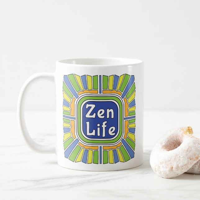 Zen Life for me Coffee Mug (With Donut)