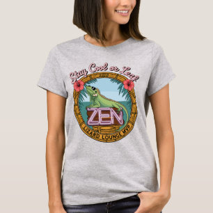 Zen Lizard Lounge – Stay Cool or Leaf T-Shirt
