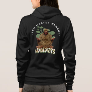 Zen Master Moment Namaste - Bigfoot Maditation Hoodie