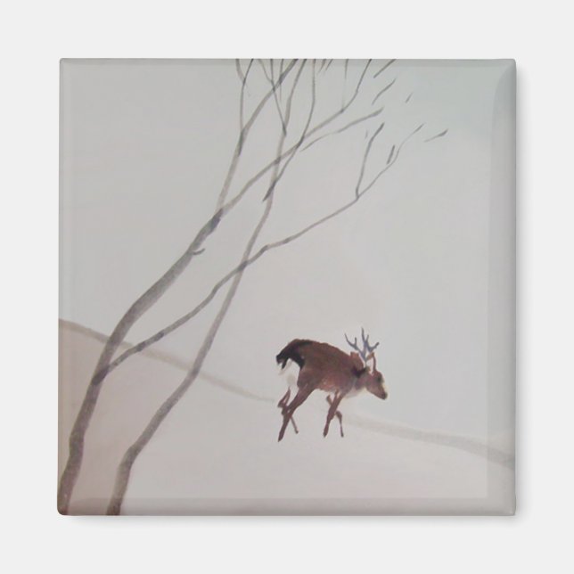 Zen meditation magnet (Front)