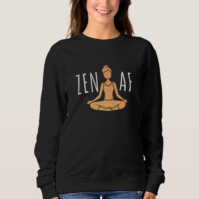 Zen Meditation Sweatshirt (Front)