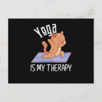 Zen Meditation Yoga Cat Omm Gift