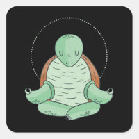 Zen Meditation Yoga Turtle Omm Gift