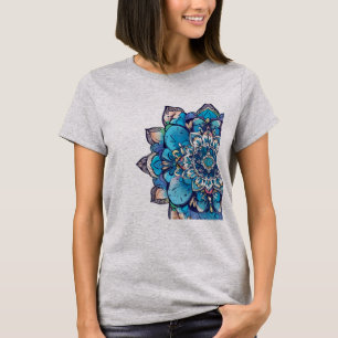 Zen Mindfulness Art - Intricate Mandala Design T-Shirt