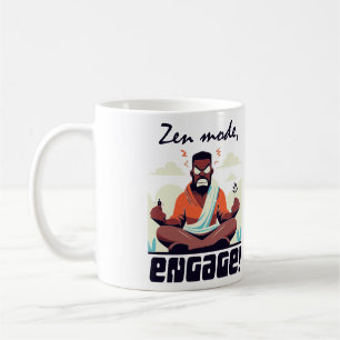 Zen Mode, Engage! ⚡ Adulting is a Glitch Coffee Mug