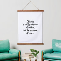 Zen Motivational Quote Wall Art | Minimalist Asian