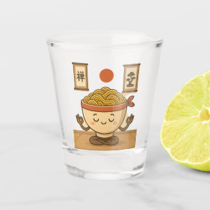 Zen Noodles Meditation Shot Glass
