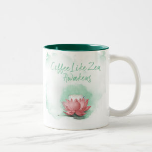 Zen of Coffee Two-Tone Coffee Mug